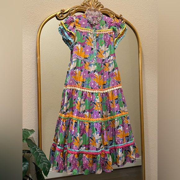 CeliaB Aneeta Midi Dress Size M - Picture 6 of 11